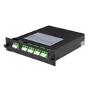 DYNAMIX PLC Fibre Optic 2:8 LC/APC Splitter Cassette Module. 2x IN & 8x Out. Designed for FTTx Deployments (GPON/BPON/EPON), CATV, LAN, PON. - Office Connect 2018