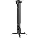 BRATECK Universal Wall & Ceiling Projector Bracket. Tilt: -15~+15, Swivel: -8~+8. Adjustable height/length 430-650mm. Cable management system. Max load: 20kg. - Office Connect 2018