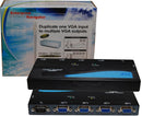 REXTRON 1 to 4 VGA Monitor Multiplexer 350MHz (5V DC Power Adapter included). - Office Connect 2018