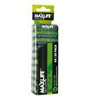 MAXLIFE AA Alkaline Battery 20 Pack Long Lasting Alkaline Formula. Designed For Everyday and High Drainage Devices. Long Shelf Life. No Mercury or Cadmium. - Office Connect 2018