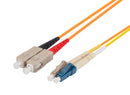 DYNAMIX 2M LC/SC Mode Conditioning Lead. Single-Mode transmit on LC *** Cable used to run gigabit on 62.5u fibre cable over 300m - Office Connect 2018