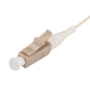DYNAMIX 2M LC Pigtail OM4 1x Piece White, 900um Multimode Fibre, Tight Buffer LSZH Jacket. - Office Connect 2018