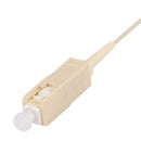 DYNAMIX 2M SC Pigtail OM4 1x Piece White, 900um Multimode Fibre, Tight Buffer LSZH Jacket - Office Connect 2018
