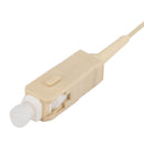 DYNAMIX 2M SC Pigtail OM4 12x Pack Coloured Coded, 900um Multimode Fibre, Tight Buffer LSZH Jacket - Office Connect 2018