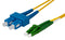 DYNAMIX 3M 9 LC APC/SC Duplex Single Mode G657A1 Bend Insensitive Fibre Lead. Yellow LSZH Jacket