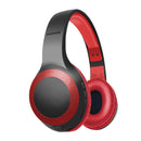 PROMATE Deep Base Bluetooth V5.0 Wireless Over-ear Headphones. Up to 5 Hours Playback, Built-in 200mAh Battery. 10m Operating Distance. Exceptional hi-res Driver Black/Red Colour. - Office Connect 2018