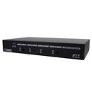 REXTRON 4-Port USB-A 3.2 Gen 1 KM Switch with Mouse Roaming Function. Allows 4 Computers to Share USB Peripherals. Flexible Preset Screen Layout of 1x4, 2x2, 1+3 or 4x1. - Office Connect 2018