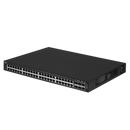 EDIMAX Industrial Surveillance VLAN 54-Port Gigabit PoE+ Web Smart Switch. 48 Gigabit Ethernet Ports, and 6 10GbE SFP+ Ports. PoE up to 200m at 10Mps. Supports up to 30W per Port.