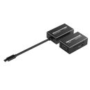 LENKENG USB-C to HDMI Extender Includes both Tx & Rx Units. Supports Resolution up to 4K@144Hz. Extend up to 60m with Network Cable. USB-C Input & HDMI Output Converter. Plug & Play. - Office Connect 2018