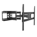 BRATECK 37''-70'' Full motion bracket Extend, tilt and swivel. VESA support up to: 600x400. Max arm extension - 510mm. Curved display compatible. Max load: 50Kgs. - Office Connect 2018