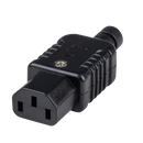 DYNAMIX Re-wire able IEC Female C13 10A trailing socket. Termination: screw terminals - Office Connect 2018