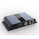 LENKENG 20Km HDbitT HDMI over IP Optic Fiber Extender with IR Kit. Includes Transmitter and Receiver. Supports up to 1080p@60Hz. Bandwidth 10.2Gbps. Single-mode - Office Connect 2018