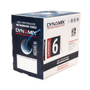 DYNAMIX 305m Cat6 Blue UTP SOLID Cable Roll, 250MHz, 24AWGx4P, LSZH CM UL Rated Jacket. - Office Connect 2018