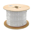 DYNAMIX 305m Cat6 FTP Stranded Shielded Cable Roll, 250MHz, 26AWGx4P, White LSZH Jacket, Supplied on a Wooden Reel - Office Connect 2018