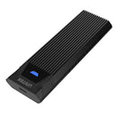 UNITEK USB 3.1 Gen2 to M.2 SSD Tool-Free (PCIe/NVMe) Enclosure. SuperSpeed 10Gbps Data Transmission Rate with USB-C 3.1 or Thunderbolt 3. Made for 2242, 2260, 2280 Size M.2 PCIe NVMe M-Key SSDs. - Office Connect 2018