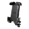 PROMATE Quick Mount Smartphone Bike Mount for 4.7-6.9" Devices. 360 Degree Rotation, Secure Locking System. Low Vibration Mount to Handlebars. Shockproof Protection. Black.