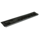 DYNAMIX Cabinet cable entry bar with brush. Dimensions: 360 x 67mm - Office Connect 2018