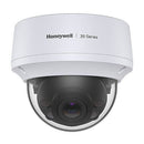 HONEYWELL 35 Series 5MP WDR IR IP Dome Camera with 2.8mm Fixed Lens. Up to 40M IR. Rugged Outdoor IP66 Housing. IK10 Vandal Resistant PoE (IEEE 802.3af) or 12VDC. True WDR, 120dB Auto (ICR) / Colour