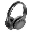 PROMATE High-Fidelity Stereo Deep Base Bluetooth Wireless Headphones. Up to 24 Hours Playing Time, Built-in 300mAh Battery, Flip & Fold Design, 10-15m Operating Distance, Wired or Wireless. Black