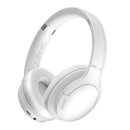 PROMATE High-Fidelity Stereo Deep Base Bluetooth Wireless Headphones. Up to 24 Hours Playing Time, Built-in 300mAh Battery, Flip & Fold Design, 10-15m Operating Distance, Wired or Wireless. White - Office Connect 2018