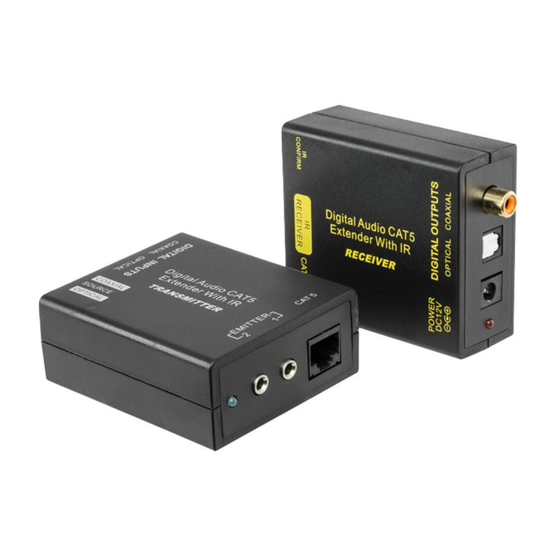 ARCO Digital Audio Extender with IR Over Single Cat5e/6. Up to 200m Range.