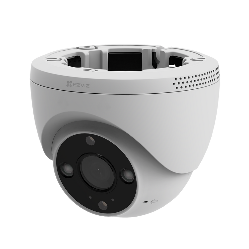 EZVIZ 3MP Fixed Turret WiFi Smart Home Camera with Active Defense. Light & Siren. 2-Way Talk. Colour Night Vision. IP67. AI Human & Vehicle Shape Detection. Supports H.265. MicroSD Card Slot (512GB)