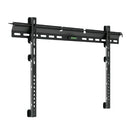 BRATECK 37"-70" Ultra-Slim Fixed Wall Bracket. Max Load: 65kg. VESA Support up to 800x400. Built-in Bubble Level. Curved Display Compatible. Colour: Black. - Office Connect 2018