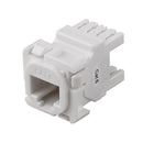 DYNAMIX Cat6 UTP Keystone RJ45 Jack for AMDEX Face Plates. White Recommend for use with RJ45 Plugs Only. T568A Wiring Only. White - Office Connect 2018