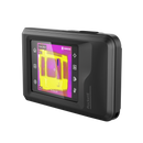 HIKMICRO PocketE Wi-Fi Thermal Imaging Camera. 3.5" LCD Touch Screen. Thermal, Visual, Fusion & PIP Image Modes. Thermal Resolution: 9,216 Pixels. NETD: Less than  50 mK.