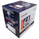 DYNAMIX 305m Cat6A Blue S/FTP Cable Roll, 500MHz, 23AWGx4P PVC Jacket, Supplied on Plastic Reel, Box - Office Connect 2018