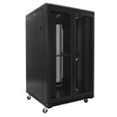 DYNAMIX 27RU Server Cabinet 1000mm Deep (800 x 1000 x 1410mm) Includes 1x Fixed Shelf, 4x Fans, 25x Cage Nuts, 4x Castors & 4x Level Feet. 800kg static load. Front & Rear JUNE Promo - Includes FREE BOOM-10 - Office Connect 2018