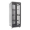 DYNAMIX 42RU Server Cabinet 1000mm Deep (800x1000x2077mm) FLAT PACK Includes 3x Fixed Shelves, 4x Fans, 25x Cage Nuts, 4x Castors, Feet 800kg static load. Dual Mesh Doors JUNE Promo - Includes FREE BOOM-10