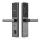 EZVIZ Smart Fingerprint Door Lock with Real-Time Mobile Alerts. Multiple Unlocking Methods, IP65, Bluetooth, App Remote Control, Temporary Access Codes, Anti-Tamper Alarm, Low-Battery Warning. - Office Connect 2018