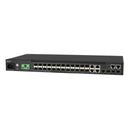 EDGECORE 20 Port Gigabit Managed L2 +Switch with Enhanced temp range. With 4x SFP+ 10G Uplinks, 4x CG (RJ-45/SFP), 1x GE out-of-band Management & 1x RJ45 Console Port. PROMO Win 1 of 9 $100 Prezzy Cards - Office Connect 2018