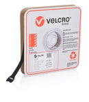 VELCRO One-Wrap 25mm x 300mm Pre-sized Ties. 75 Ties per Roll. Integrated Hook & Loop. Easy Adjustable & Strong. Re-usable. Easy Cable Management. Black Colour - Office Connect 2018