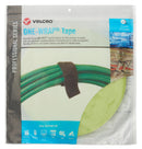 VELCRO One-Wrap Cable Tie. 12.5mm x 22.8m. Designed for easy cable management. Improve airflow, energy & decrease costs. Continuous roll. Easy cut to size. Green colour - Office Connect 2018