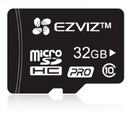 EZVIZ 32GB Professional Micro SD Super Fast Read/Write Class 10 Card Suitable for All Surveillance Cameras & Devices.