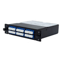 DYNAMIX MPO SM 6 Port LC Quad Single-mode 24 Fibre Cassette. Dual Polarity A/C. Made with ELITE Low Loss Connectors. - Office Connect 2018