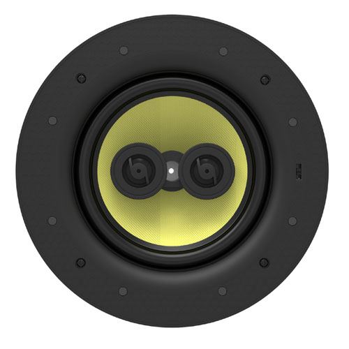 LUMI AUDIO 8'' 2-Way Stereo Frameless Ceiling Speaker. RMS 80W. Frequency Response: 50Hz~20KHz. 4ohm+4ohm. Includes Grille. Dims 277(R)x105mm. Sold Individually STOCK CLEARANCE SALE Up to 35% OFF