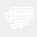 Silvine Record Cards 6x4 Ruled White - Office Connect 2018