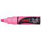 Uni Chalk Marker 8.0mm Chisel Tip Fluoro Pink PWE-8K - Office Connect 2018