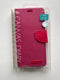 Galaxy S10 Canvas Diary Wallet Case Pink