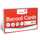 Silvine Record Cards 8x5 Ruled White - Office Connect 2018