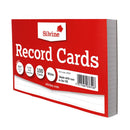 Silvine Record Cards 8x5 Ruled White - Office Connect 2018