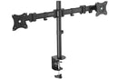 Digitus 15-27" Dual Monitor Stand with Clamp Base - Office Connect 2018