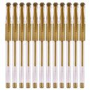 Basics by Zart Gel Pens 12 Pack Gold - Office Connect 2018