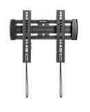 BRATECK 23''-42'' Flat panel TV wall mount. Max load: 50Kgs. Supports VESA 100x100, 200x100, 200x200. Built-in bubble level. Colour: Black. - Office Connect 2018