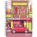 Collins Diary A51 Cities Wiro PP Diary With Note Pad Even Year - Office Connect 2018