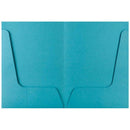 FM Presentation Folder Matte Blue Double Pocket 50 Pack 240gsm - Office Connect 2018