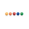 Milan Soft Dough Glitter Colours Assorted Pack 5 - Office Connect 2018